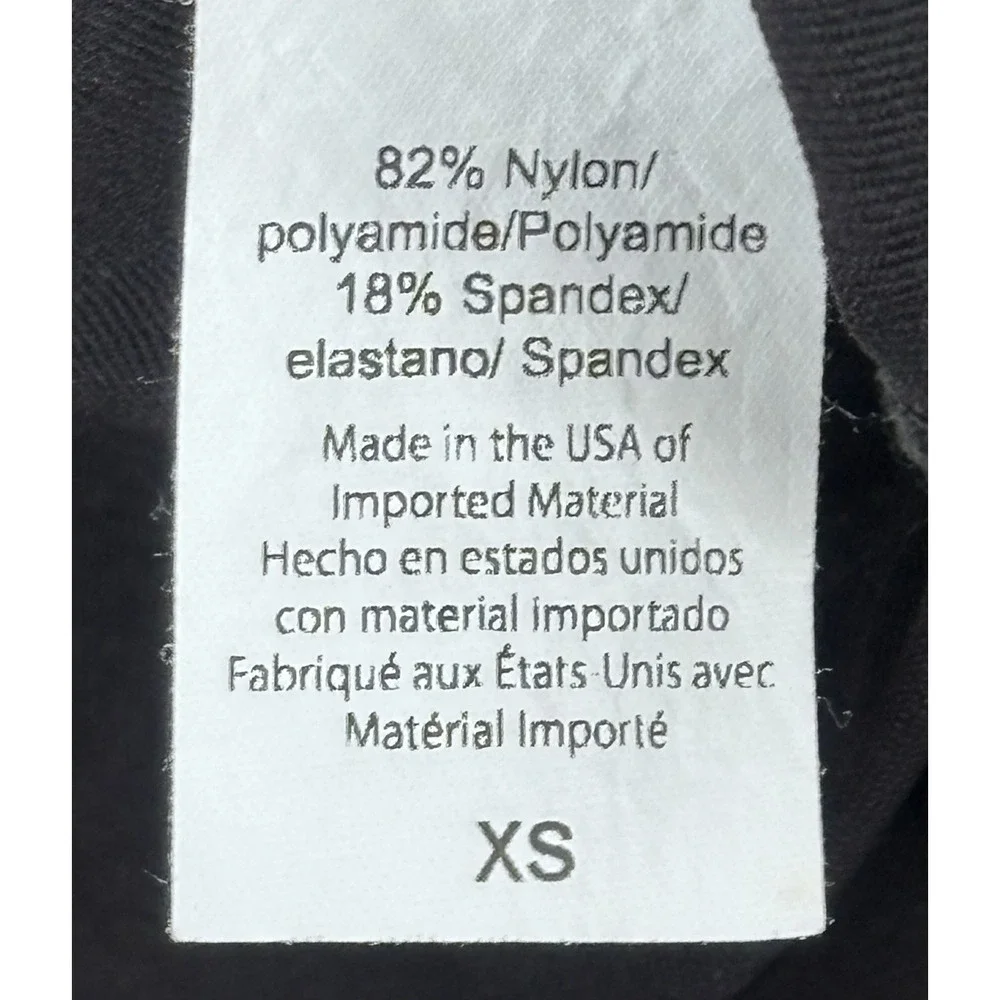 Beyond Yoga Snake Print Racerback Longline Sports Bra Black XS Made in USA